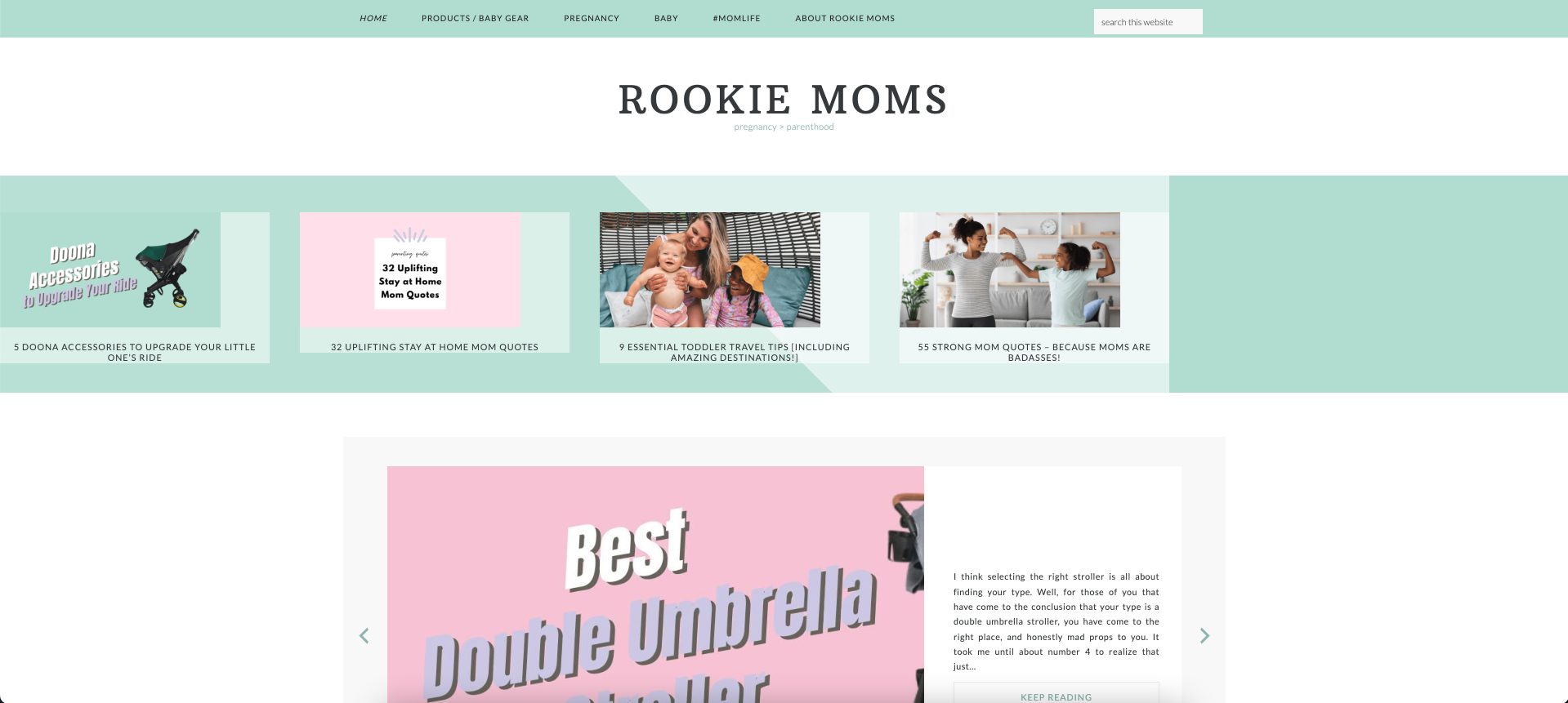 Rookie moms