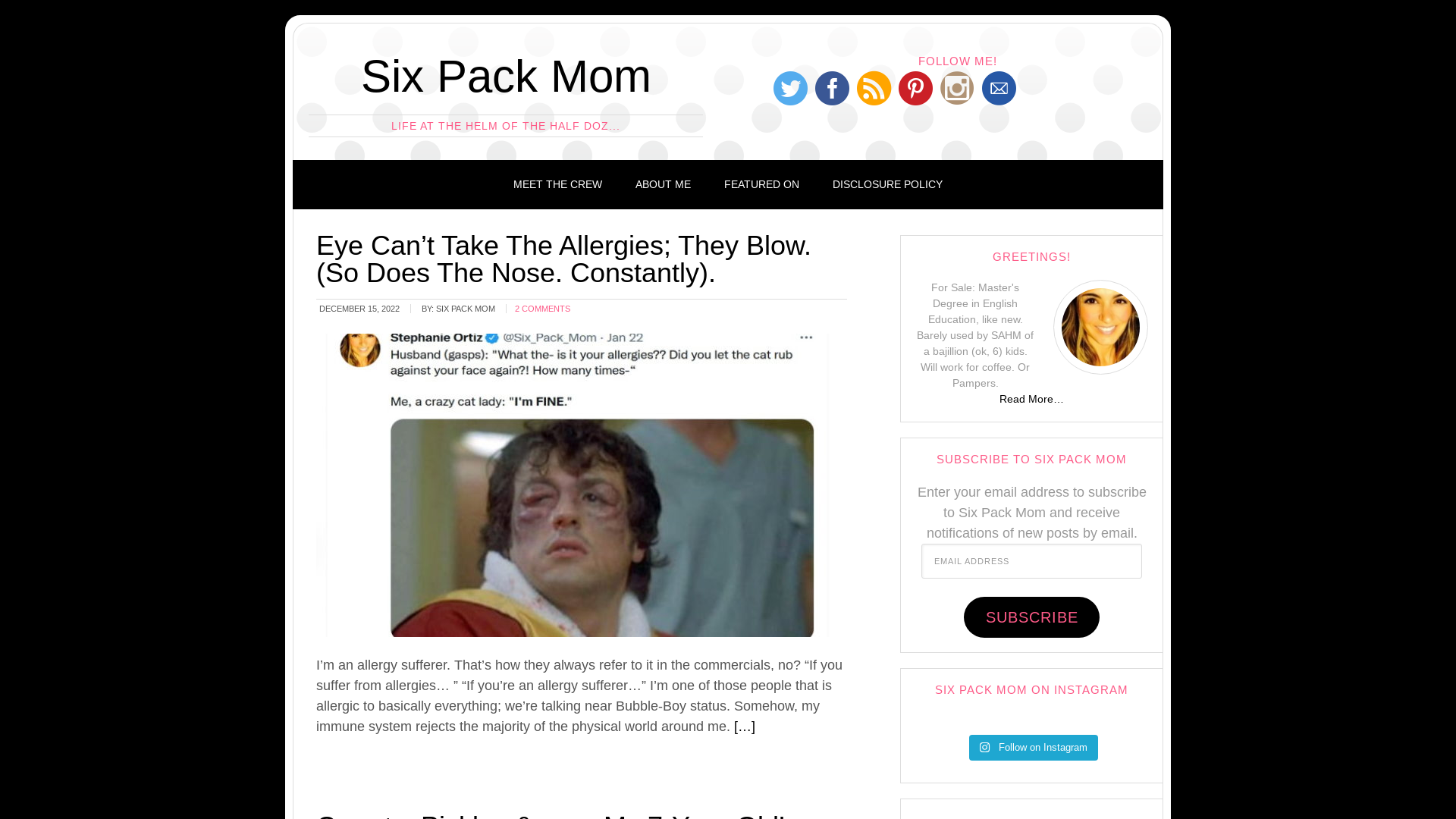 Six Pack Mom